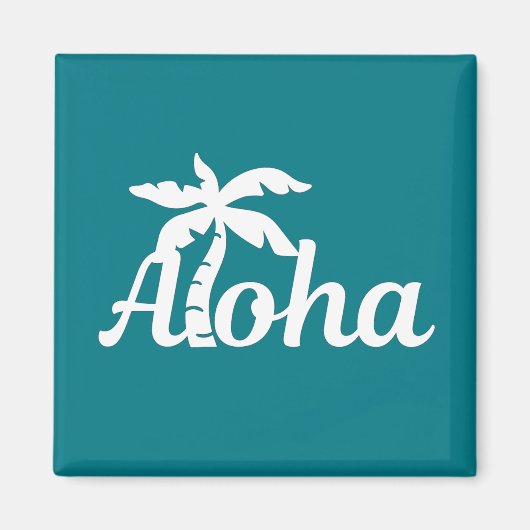 Aloha Hawaii Magnet (Vorne)