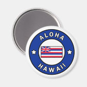Aloha Hawaii Magnet (Vorderseite/Rückseite)