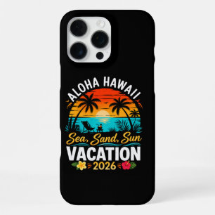 Aloha Hawaii Meer Sand Sonne 2026 iPhone 16 Pro Max Hülle