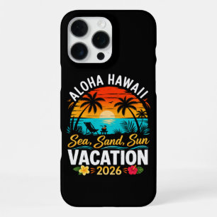 Aloha Hawaii Meer Sand Sonne 2026 iPhone 16 Pro Max Hülle