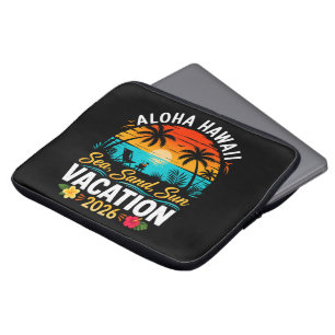 Aloha Hawaii Meer Sand Sonne 2026 Laptopschutzhülle
