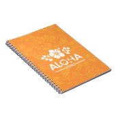 Aloha Hawaii mit Hibiskus-Notebook Notizblock (Rechte Seite)