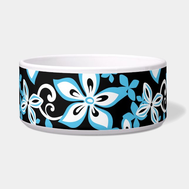 ALOHA HAWAII MUSTER SCHWARZ/BLAU NAPF (Vorderseite)