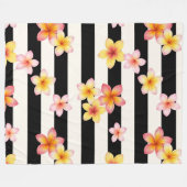 Aloha-Hawaii-Musterdruck Fleecedecke (Vorderseite (Horizontal))