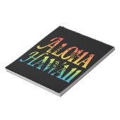 Aloha Hawaii Notizblock (Rotiert)