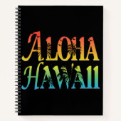 Aloha Hawaii Notizblock (Vorderseite)
