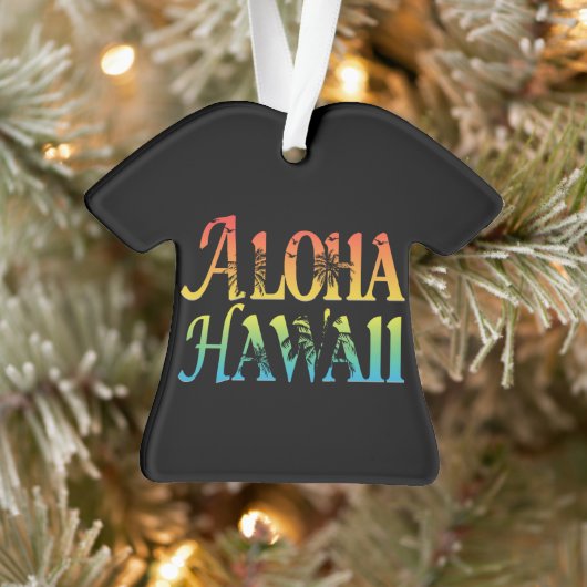 Aloha Hawaii Ornament (Baum)