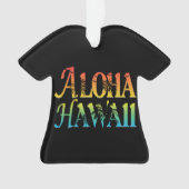 Aloha Hawaii Ornament (Vorderseite)