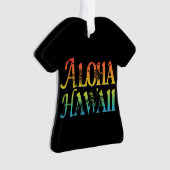 Aloha Hawaii Ornament (Vorderseite)