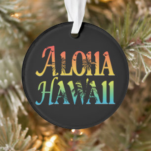 Aloha Hawaii Ornament