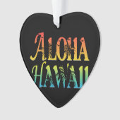 Aloha Hawaii Ornament (Vorderseite)