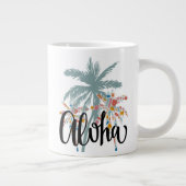 Aloha Hawaii Palm Tree Hawaiian Island Tasse (Rechts)