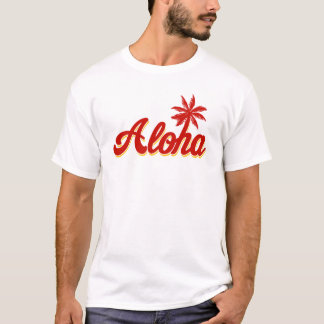 Aloha Hawaii Palm Tree T-Shirt