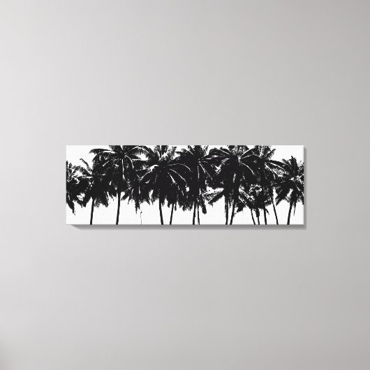 Aloha Hawaii Palm Trees Tropics Travel Leinwanddruck (Vorderseite)