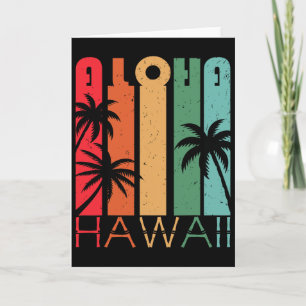 Aloha Hawaii Palme Tropisch Hawaiianische Insel Lo Karte