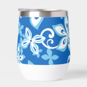 ALOHA HAWAII-PATTER IN BLAU x 2 (Rechts)