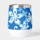 ALOHA HAWAII-PATTER IN BLAU x 2 (Rückseite)