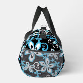 ALOHA HAWAII PATTER IN SCHWARZ/BLAU DUFFLE BAG (Rechts)