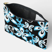 ALOHA HAWAII PATTER IN SCHWARZ/BLAU ZUBEHÖRTASCHE (Offen)