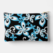 ALOHA HAWAII PATTER IN SCHWARZ/BLAU ZUBEHÖRTASCHE (Rückseite)