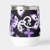 ALOHA HAWAII PATTER IN SCHWARZ/LILA (Rechts)