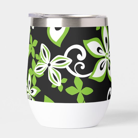 ALOHA HAWAII PATTER IN SCHWARZ/LIMON (Rechts)