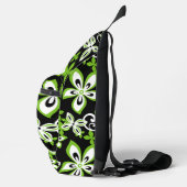 ALOHA HAWAII PATTER IN SCHWARZ/LIMON CROSSBODY BAG (Rechts)