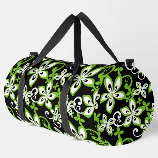 ALOHA HAWAII PATTER IN SCHWARZ/LIMON DUFFLE BAG (Linke Ecke)
