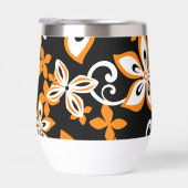 ALOHA HAWAII PATTER IN SCHWARZ/ORANGE (Rechts)