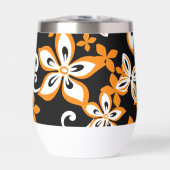 ALOHA HAWAII PATTER IN SCHWARZ/ORANGE (Vorderseite)