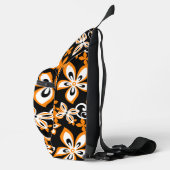 ALOHA HAWAII PATTER IN SCHWARZ/ORANGE CROSSBODY BAG (Rechts)