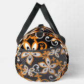 ALOHA HAWAII PATTER IN SCHWARZ/ORANGE DUFFLE BAG (Rechts)