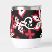 ALOHA HAWAII PATTER IN SCHWARZ/ROT (Links)