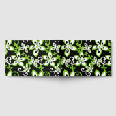 ALOHA HAWAII PATTER IN SCHWARZ UND LIMON GÄSTEBUCH (Voll)