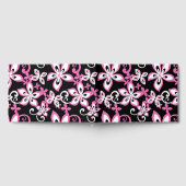 ALOHA HAWAII PATTER IN SCHWARZ UND PINK GÄSTEBUCH (Voll)