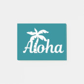 Aloha Hawaii Post-it Klebezettel (Vorderseite)