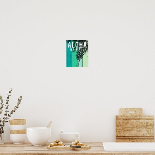 Aloha hawaii poster (Küche)