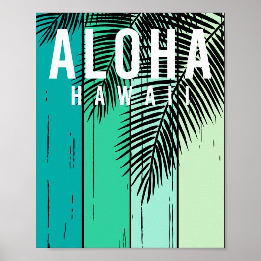 Aloha hawaii poster (Vorne)