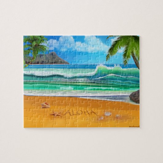 Aloha Hawaii Puzzle (Horizontal)