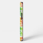 Aloha Hawaii Retro Summer Floral iPhone Hülle (Linke Seite)