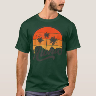Aloha Hawaii Retro Vintage Sunset  T-Shirt