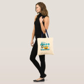 Aloha Hawaii Sailing Sunset Tragetasche (Vorderseite (Model))