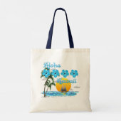 Aloha Hawaii Sailing Sunset Tragetasche (Rückseite)