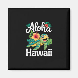 Aloha Hawaii-Schildkröte Hawaiianische Insel Kinde Magnet