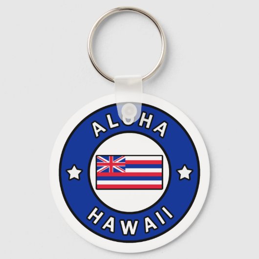 Aloha Hawaii Schlüsselanhänger (Vorderseite)