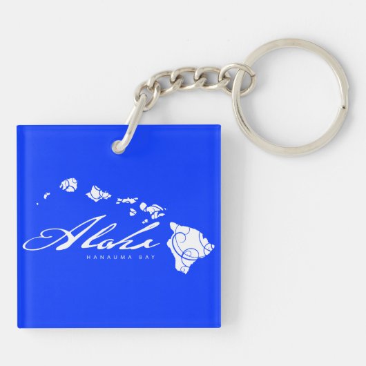 Aloha Hawaii Schlüsselanhänger (Rückseite)