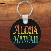 Aloha Hawaii Schlüsselanhänger (Vorderseite)