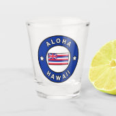 Aloha Hawaii Schnapsglas (Vorderseite)