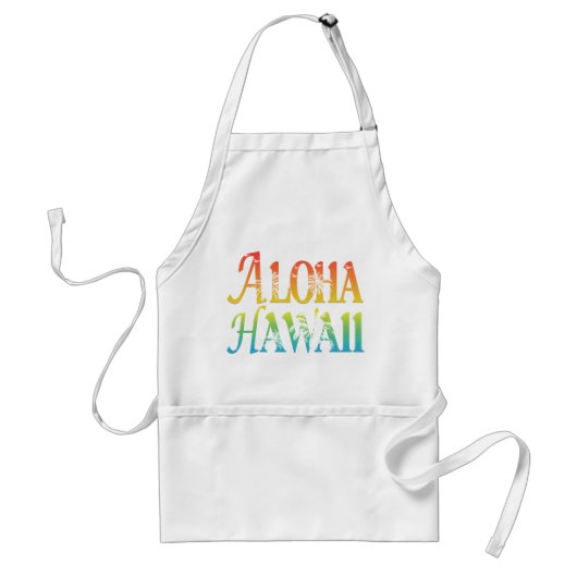 Aloha Hawaii Schürze (Vorne)