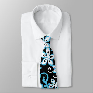 ALOHA HAWAII (SCHWARZ/BLAU) KRAWATTE